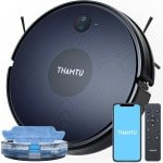 Robotstofzuiger met dweilfunctie en laadstation - App & Voice control - zelf opladen - Goed voor Huisdierenhaar - Harde Vloer - Middelpolig Tapijt