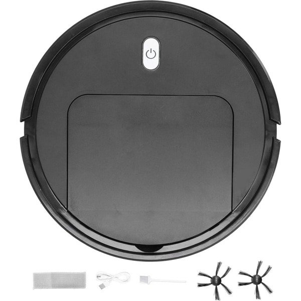Robotstofzuiger voor dierenharen en harde vloeren, automatische slimme veegvloerreinigingsrobot, geschikt voor laagpolig tapijt.