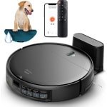 Skoov Ecopulse Robotstofzuiger met dweilfunctie - Met app, afstandsbediening en laadstation - Ideaal voor Huisdieren, Harde vloeren en tapijt - Dweil functie - Stofzuiger - Robot Vacuum