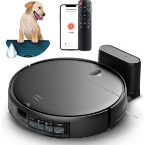 Skoov Ecopulse Robotstofzuiger met dweilfunctie - Met app, afstandsbediening en laadstation - Ideaal voor Huisdieren, Harde vloeren en tapijt - Dweil functie - Stofzuiger - Robot Vacuum