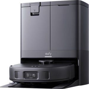 eufy Clean X10 Pro Omni Robotstofzuiger met dweil - Robot Vacuum 8000 Pa zuigkracht, tapijt detectie AI-obstakel vermijding, wast en droogt de dweil, automatisch legen en vullen