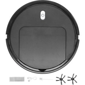 Robotstofzuiger voor dierenharen en harde vloeren, automatische slimme veegvloerreinigingsrobot, geschikt voor laagpolig tapijt.