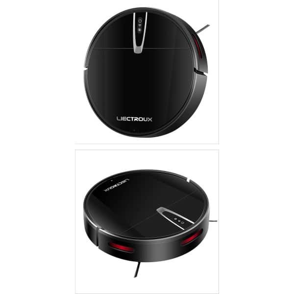 Currentgoodz - Robotstofzuiger - Robotstofzuiger Met Dweilfunctie - Werkt met Alexa en Google Assistant - Ideaal voor Huisdierhaar, Tapijt, Harde Vloer