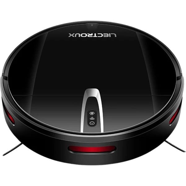 EML STORE Robotstofzuiger - Dweilfunctie - WiFi App - Geschikt voor huisdier haar - Alexa - Google Assistant - Tapijt - 32x32x10 cm - Zwart