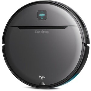 Earkings Robotstofzuiger met Dweilfunctie en Laadstation - 3000Pa Zuigkracht - 5 schoonmaakmodi, app- en spraakbediening, ideaal voor huisdieren, harde vloeren & tapijt