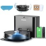 Robotstofzuiger met Dweilfunctie en Laser Navigatie voor Dierenharen en Tapijt
