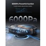 Robotstofzuiger - Met laadstation - Met dweilfunctie - met app/afstandsbediening/stembediening - Ideaal voor dierenharen en tapijten