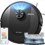 Robotstofzuiger met dweilfunctie (6000 Pa) - LiDAR-navigatie - 3-in-1 zuigen & dweilen - 150 min accuduur - App & spraakbediening - Stil (50 dB) - Geschikt voor dierenharen, tapijt & harde vloeren